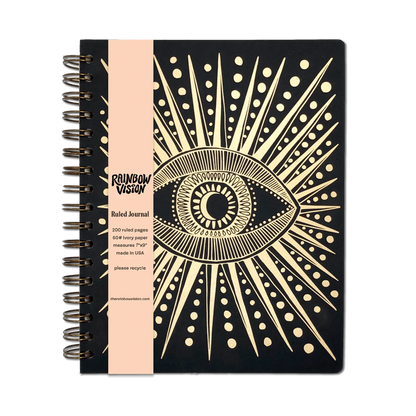 The Rainbow Vision - Seeing Eye Journal - La Lovely Vintage 