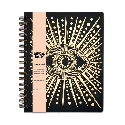 The Rainbow Vision - Seeing Eye Journal - La Lovely Vintage 