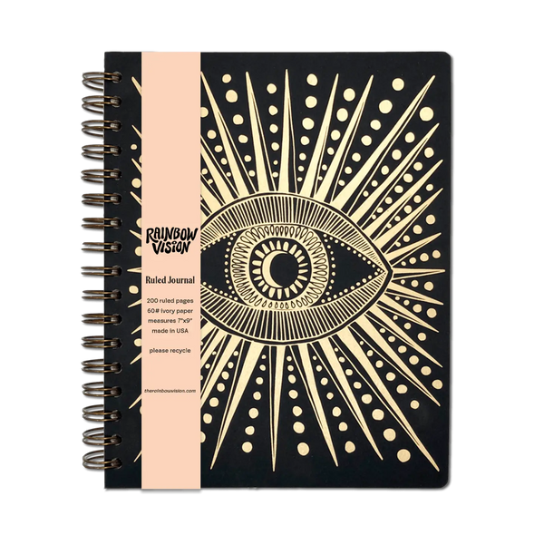 The Rainbow Vision - Seeing Eye Journal - La Lovely Vintage 