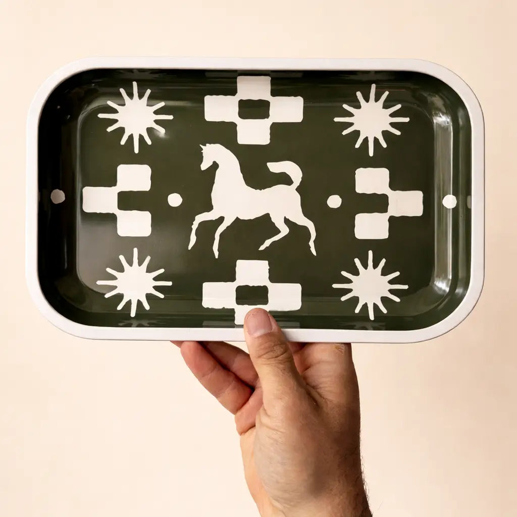 Real Fun, Wow! - Year of the Horse Tin Tray