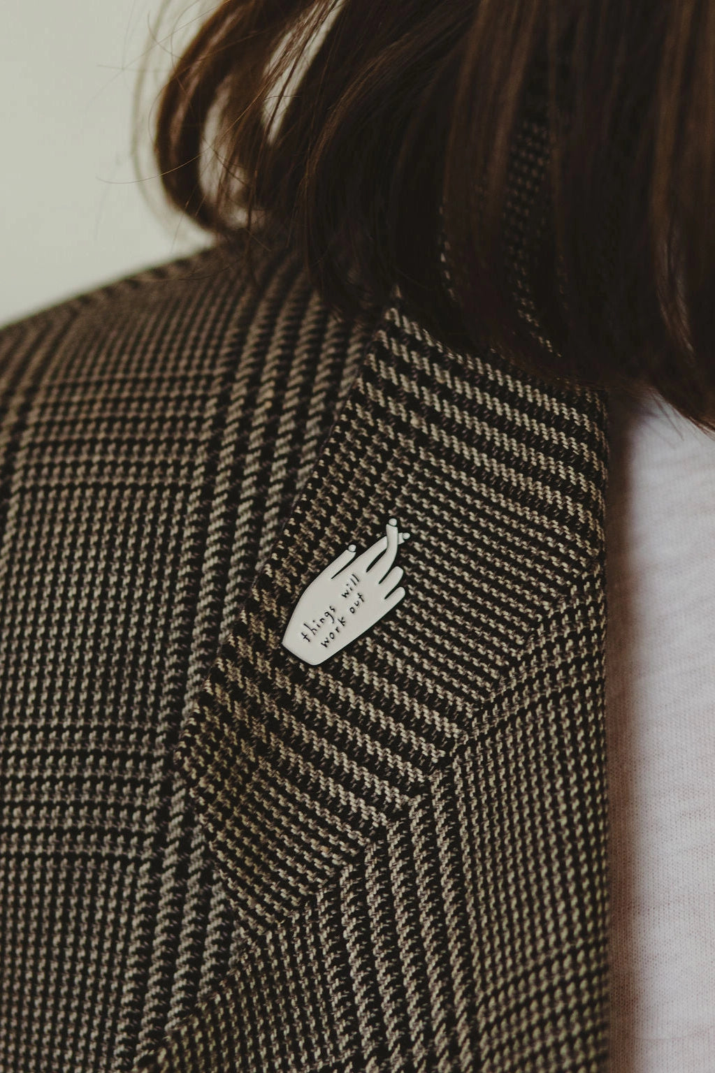 People I’ve Loved - Things Will Work Out Enamel Pin - La Lovely Vintage 