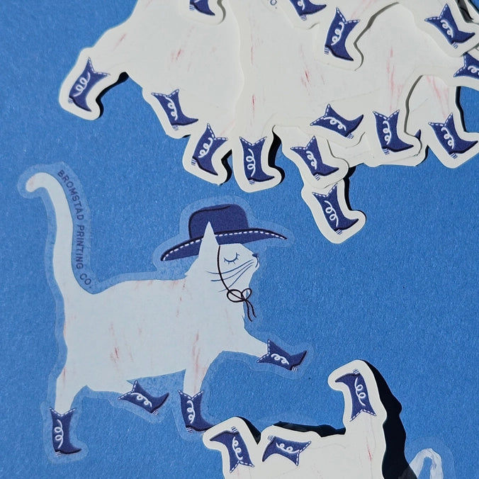 Bromstad Printing Co. - Sticker - La Lovely Vintage 
