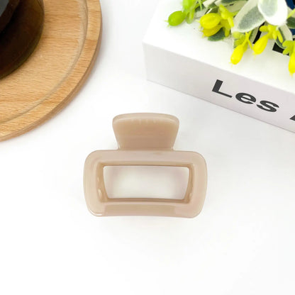 Small Square Thickened Hair Claw Clip