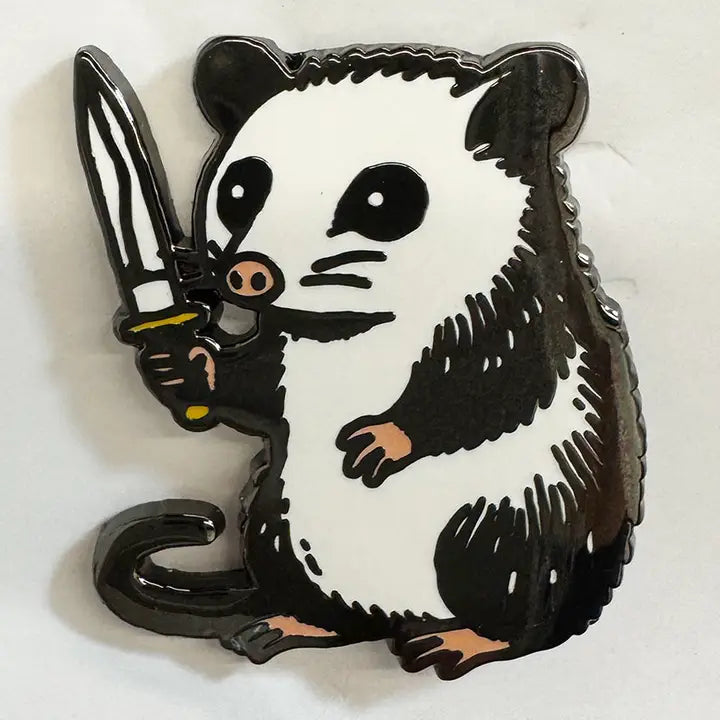 Strike Gently - Enamel Pin - La Lovely Vintage 