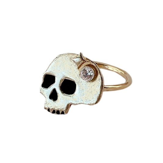 Therese Kuempel - Skull Ring - La Lovely Vintage 