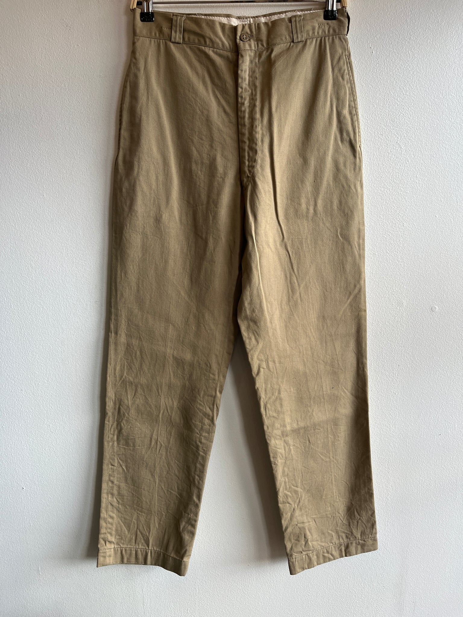 Vintage 1960/1970’s Khaki Military Trousers