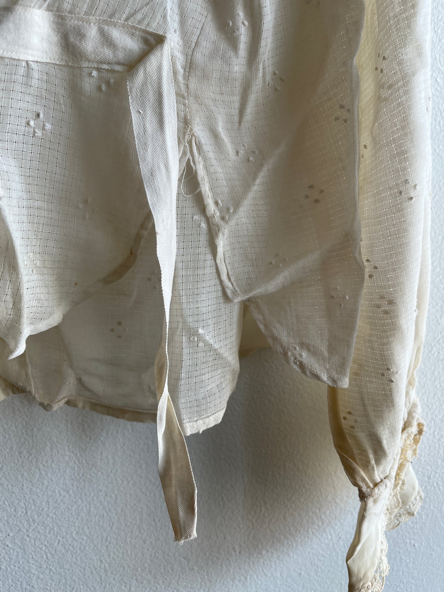 Vintage Edwardian White Blouse - La Lovely Vintage 