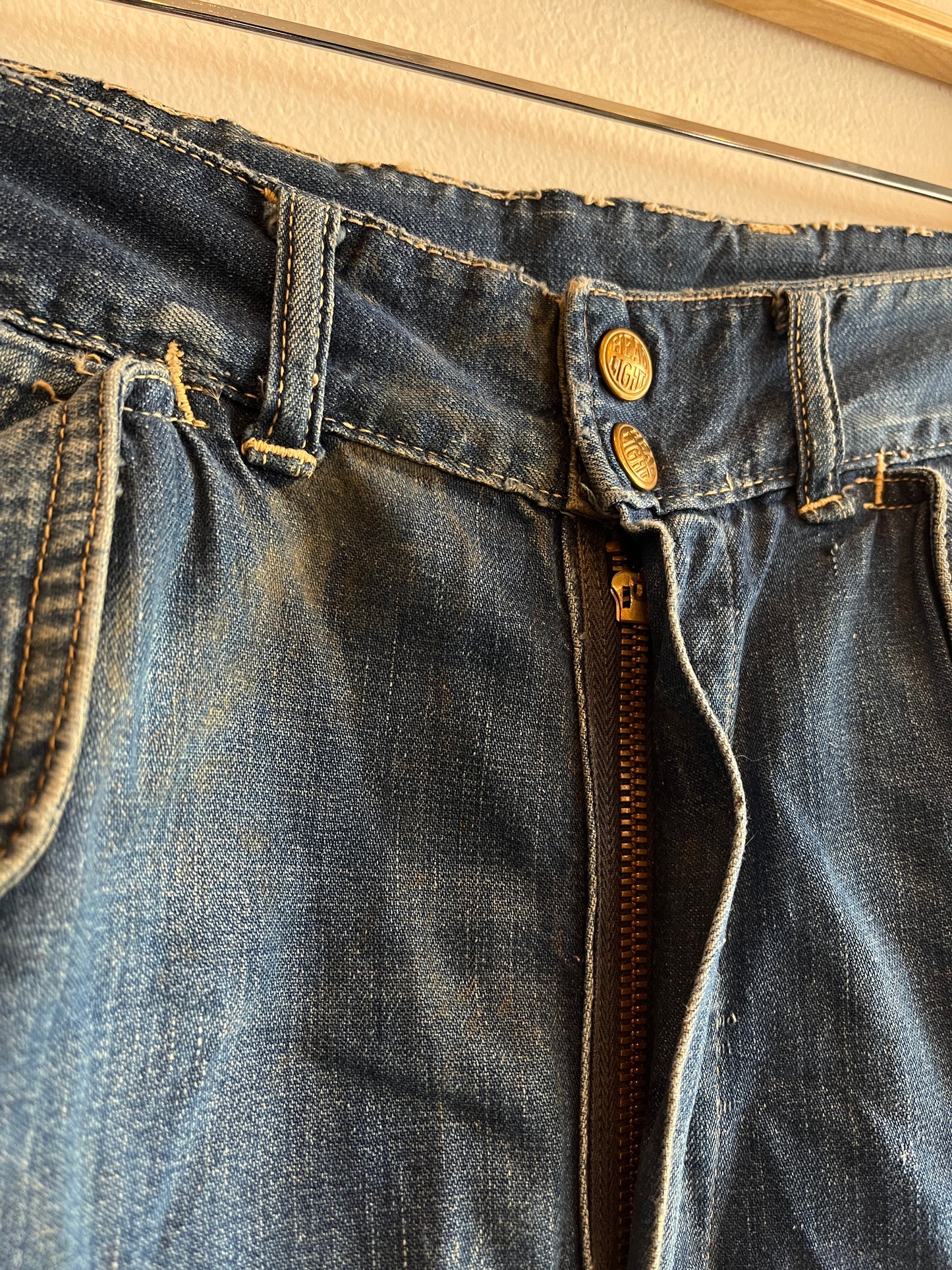 Vintage 1950’s Headlight “Headies” Denim Jeans - La Lovely Vintage 
