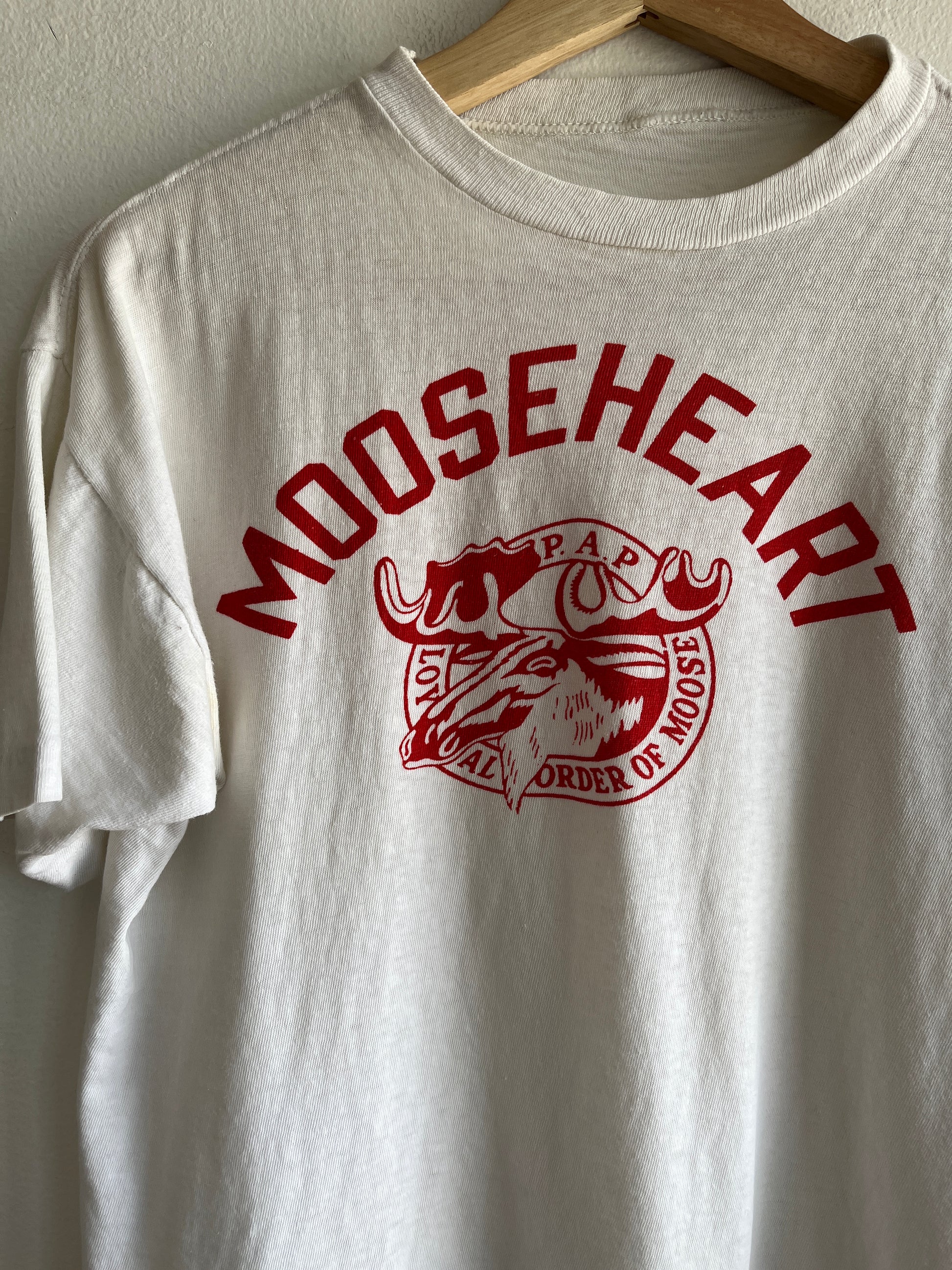 Vintage 1950’s “Mooseheart” T-Shirt - La Lovely Vintage 