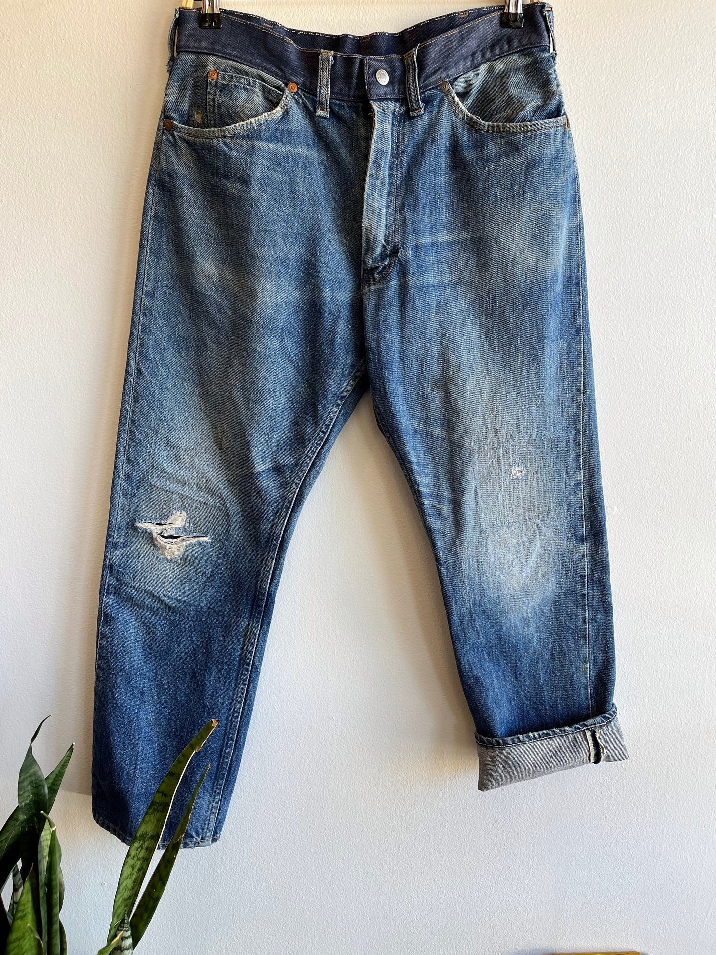 Vintage 1950’s Foremost Two-Tone Denim Jeans