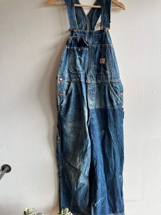 Vintage 1930/40’s Super Big Mac Denim Overalls - La Lovely Vintage 