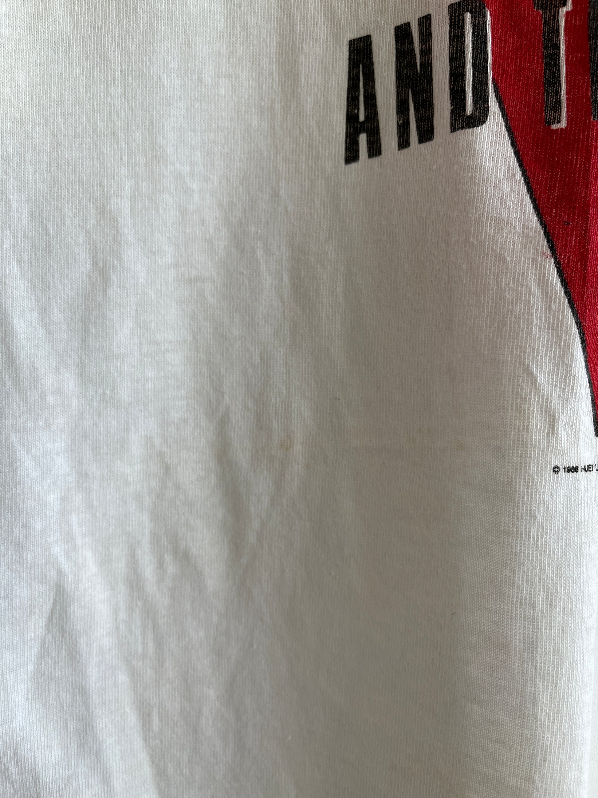 Vintage 1986 Huey Lewis and the News T-Shirt - La Lovely Vintage 