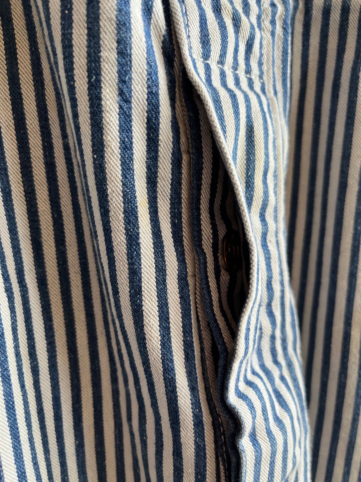 Vintage 1960’s Hickory Stripe Lee Overalls - La Lovely Vintage 