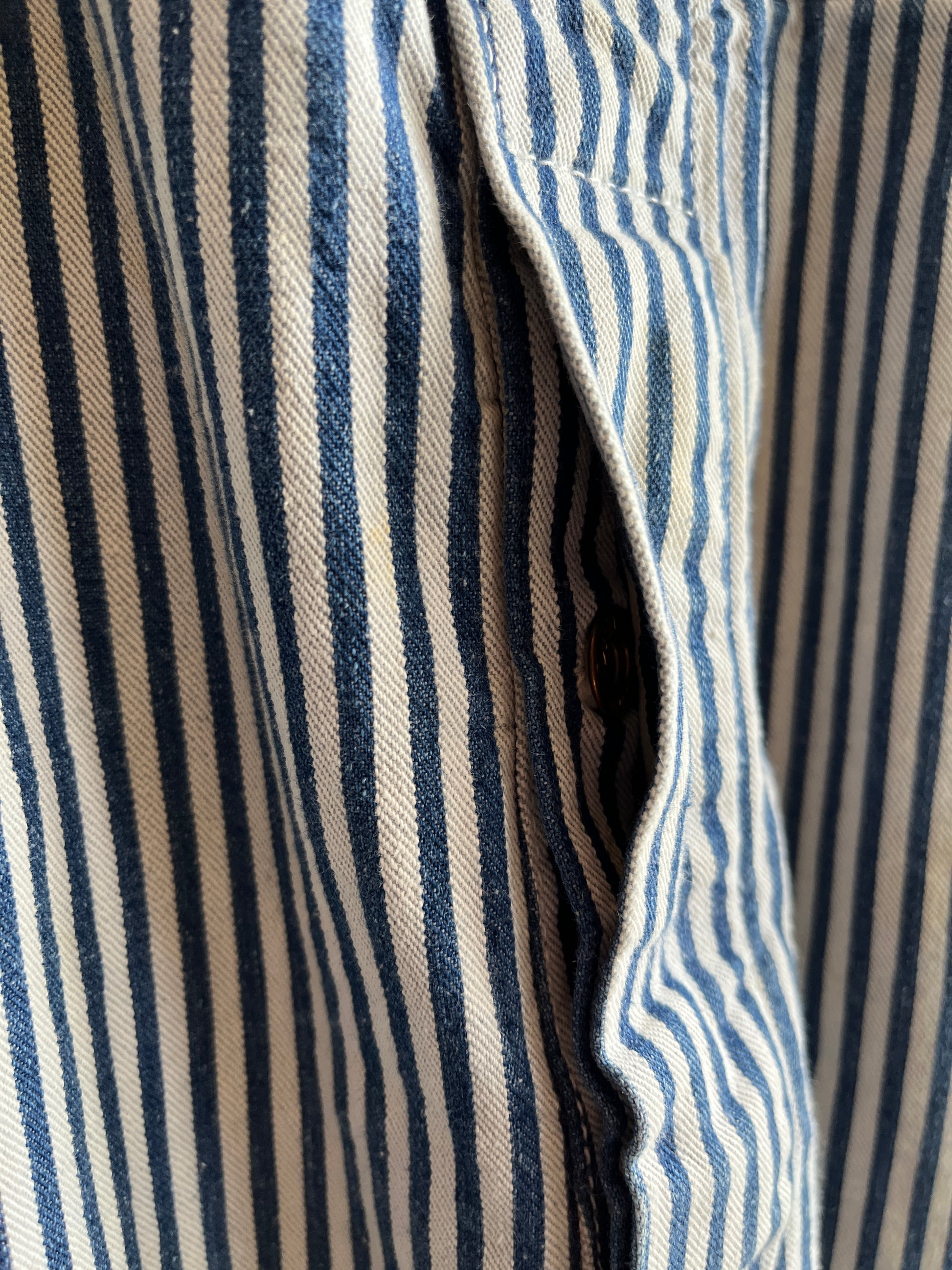 Vintage 1960’s Hickory Stripe Lee Overalls - La Lovely Vintage 