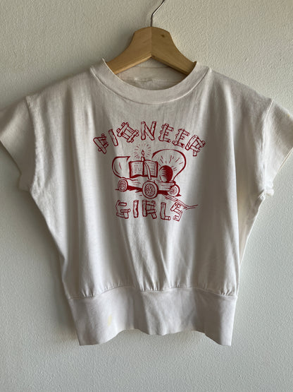 Vintage 1950’s Pioneer Girls T-Shirt - La Lovely Vintage 