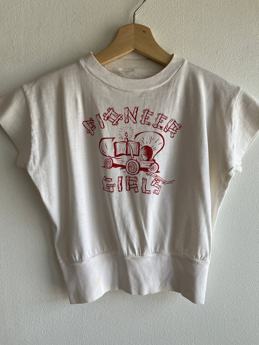 Vintage 1950’s Pioneer Girls T-Shirt - La Lovely Vintage 