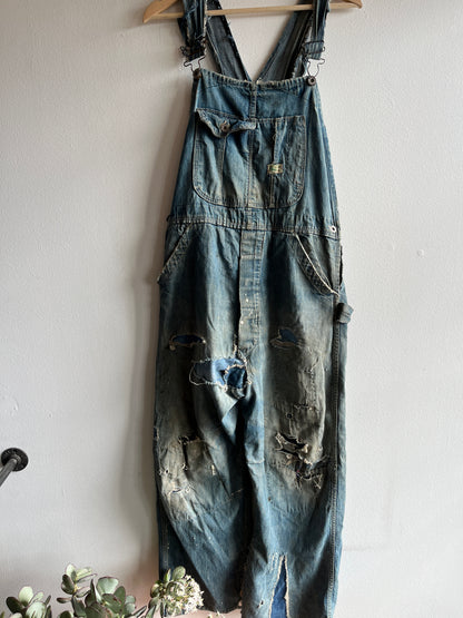 Vintage 1940’s Workmaster Selvedge Denim Overalls - La Lovely Vintage 