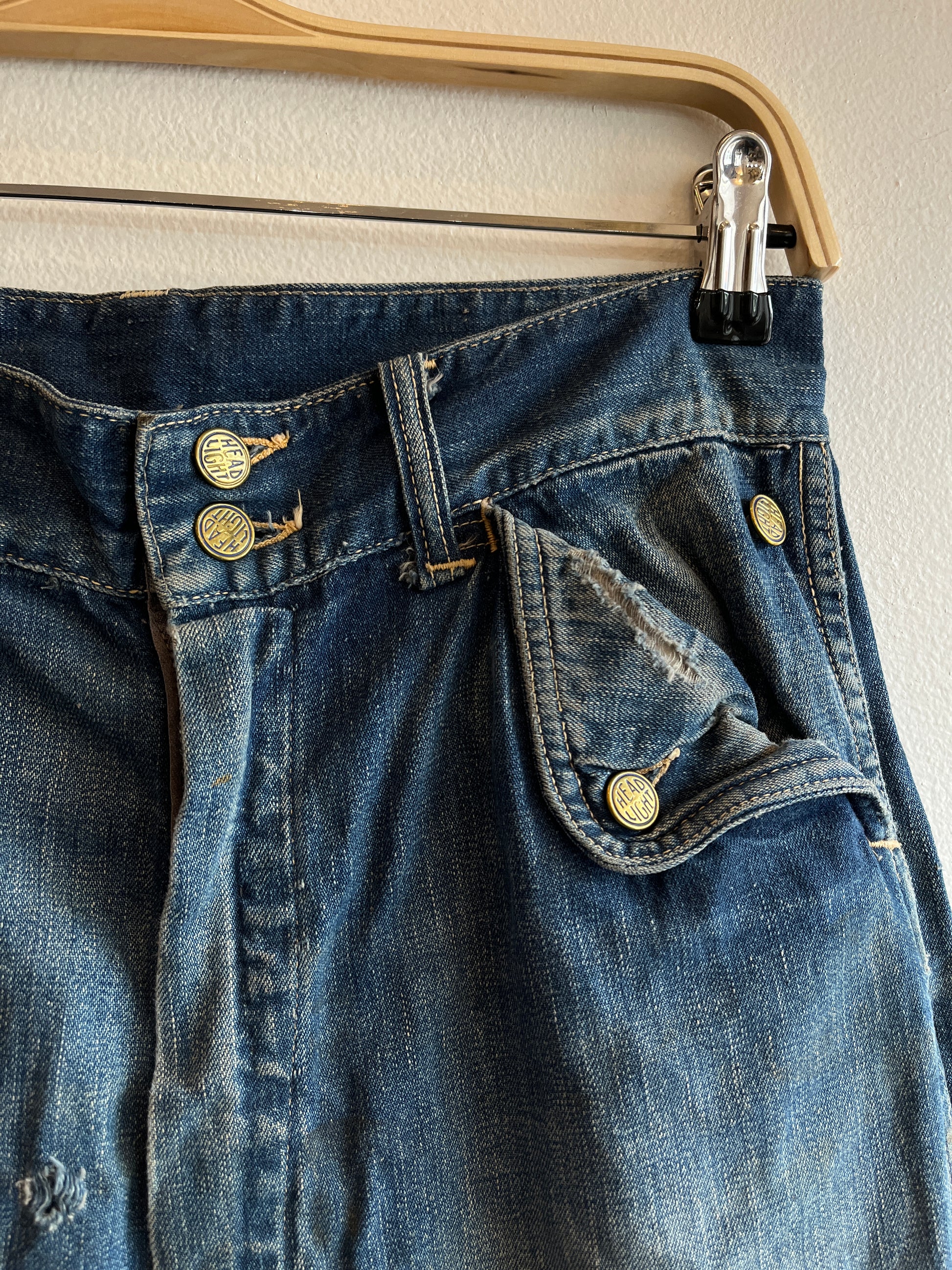 Vintage 1950’s Headlight “Headies” Denim Jeans - La Lovely Vintage 