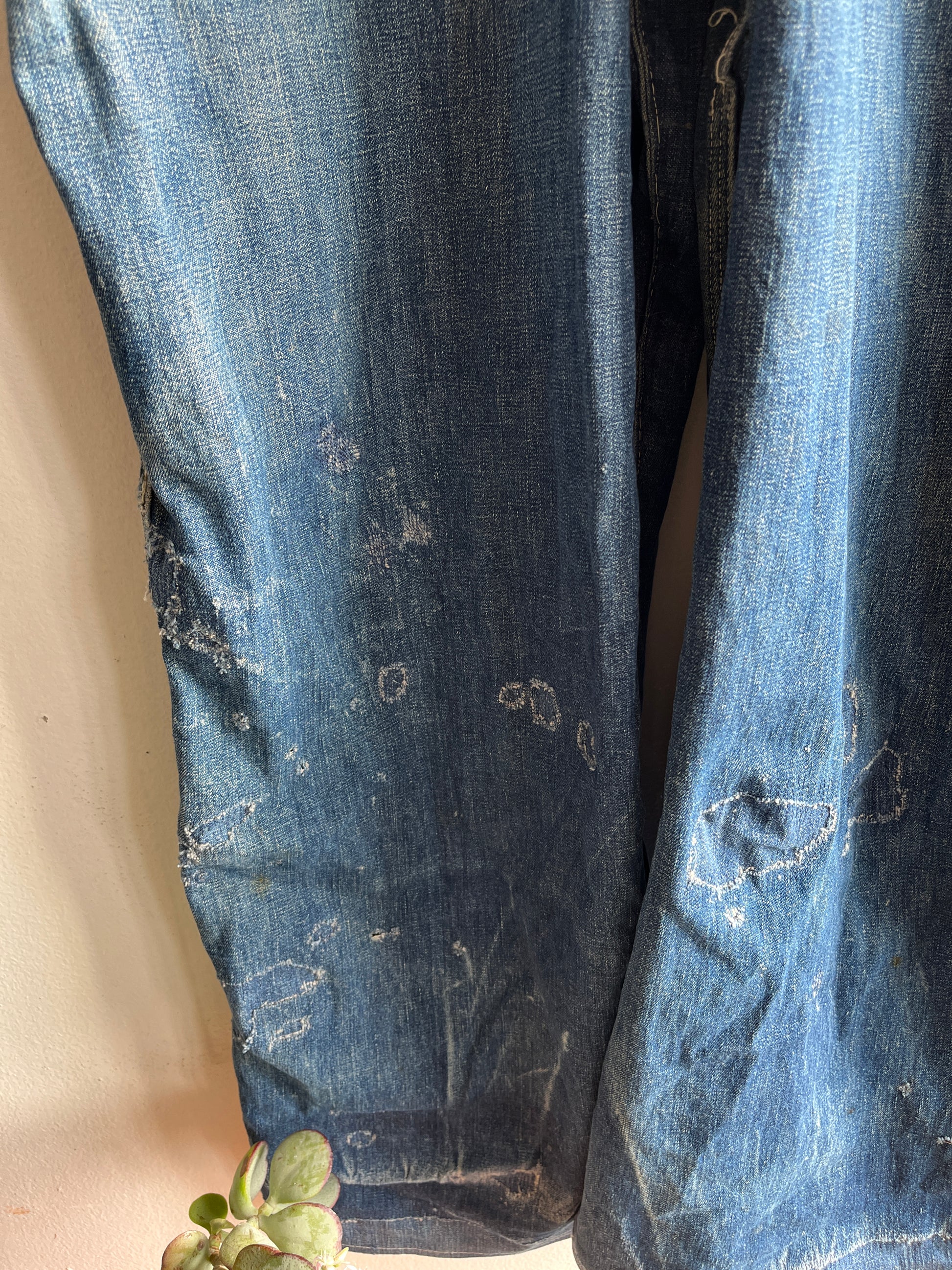 Vintage 1930/40’s Super Big Mac Denim Overalls - La Lovely Vintage 