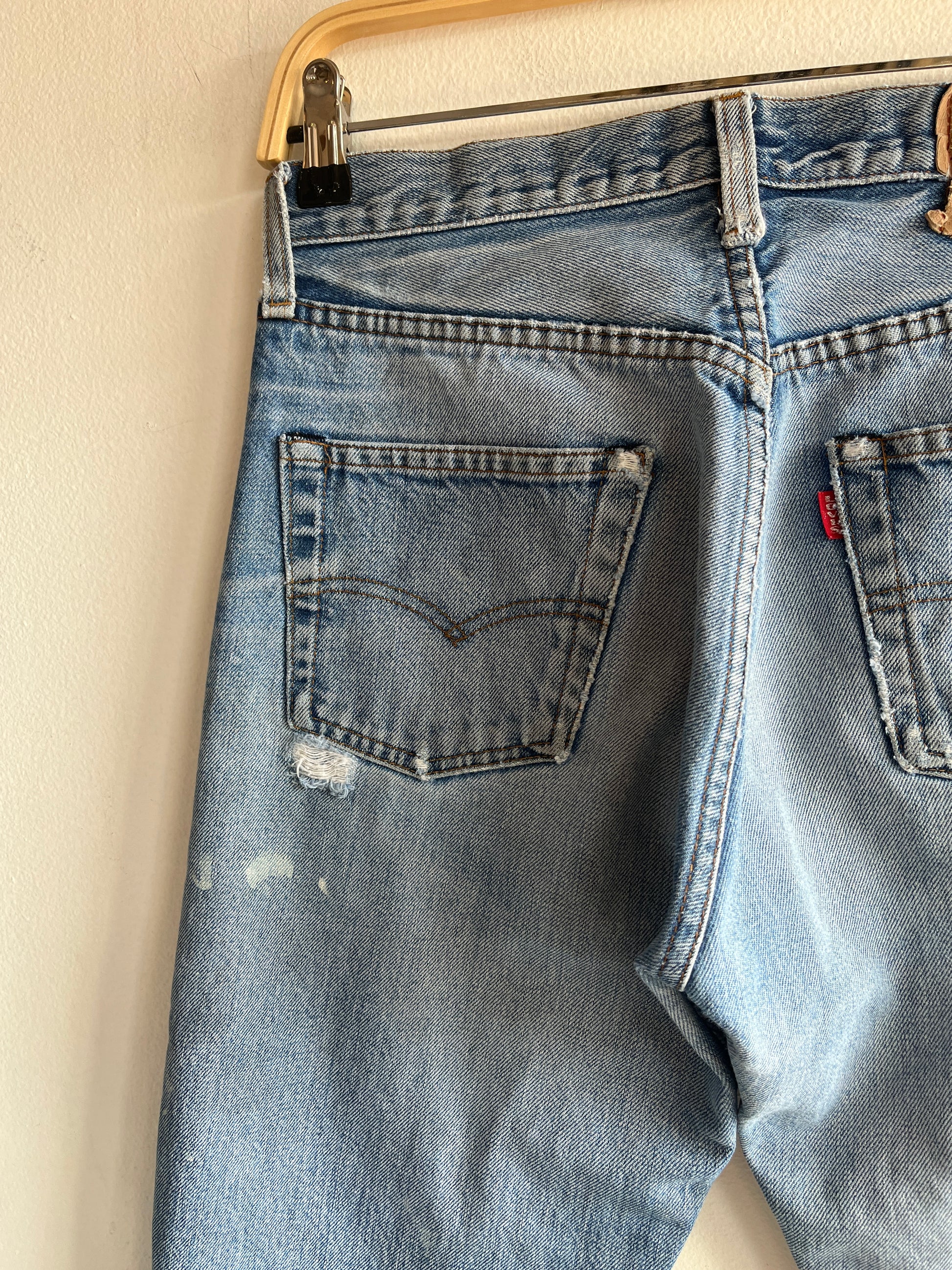 Vintage 1980’s Levi’s 501 Selvedge Denim Jeans - La Lovely Vintage 