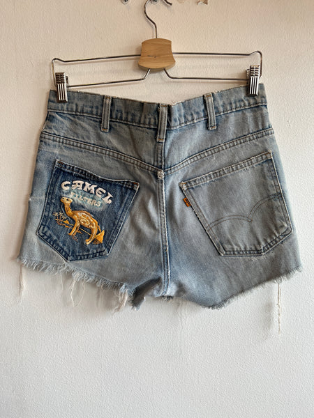 Vintage 1970/80’s Levi’s Orange Tab Denim Shorts