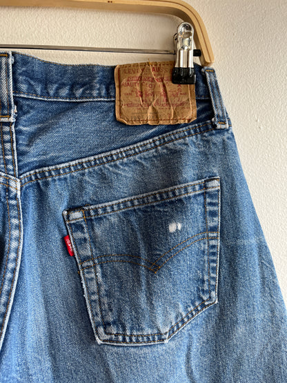 Vintage 1980’s Levi’s 501 Selvedge Denim Jeans - La Lovely Vintage 