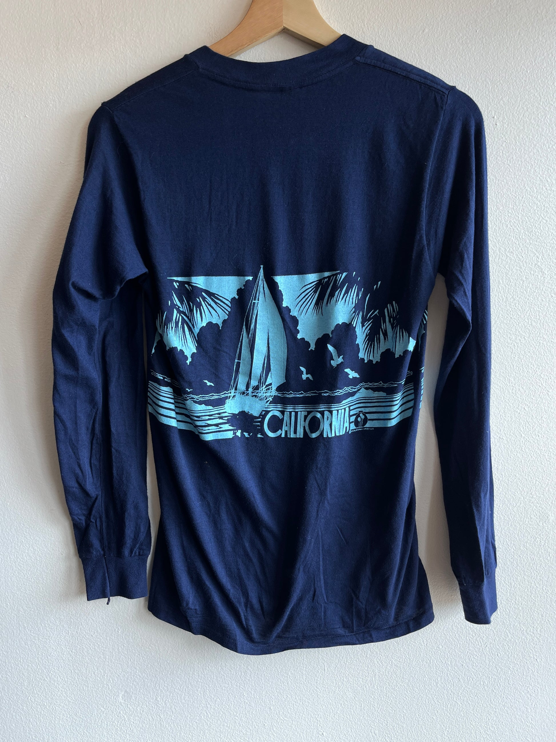 Vintage 1980’s California Longsleeve T-Shirt - La Lovely Vintage 