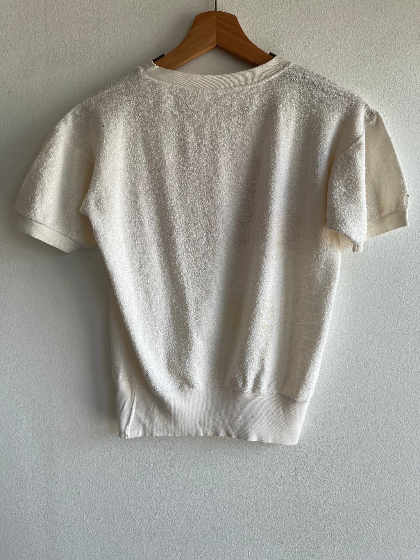 Vintage 1950’s Indiana University Terry Cloth T-Shirt - La Lovely Vintage 