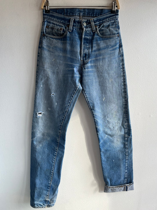 Vintage 1980’s Levi’s 501 Selvedge Denim Jeans - La Lovely Vintage 