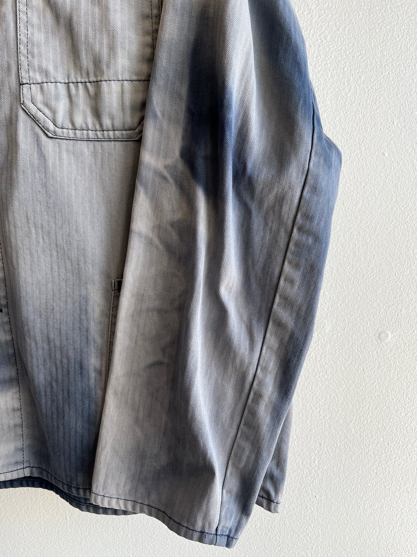 Vintage 1970’s French HBT Chore Coat - La Lovely Vintage 