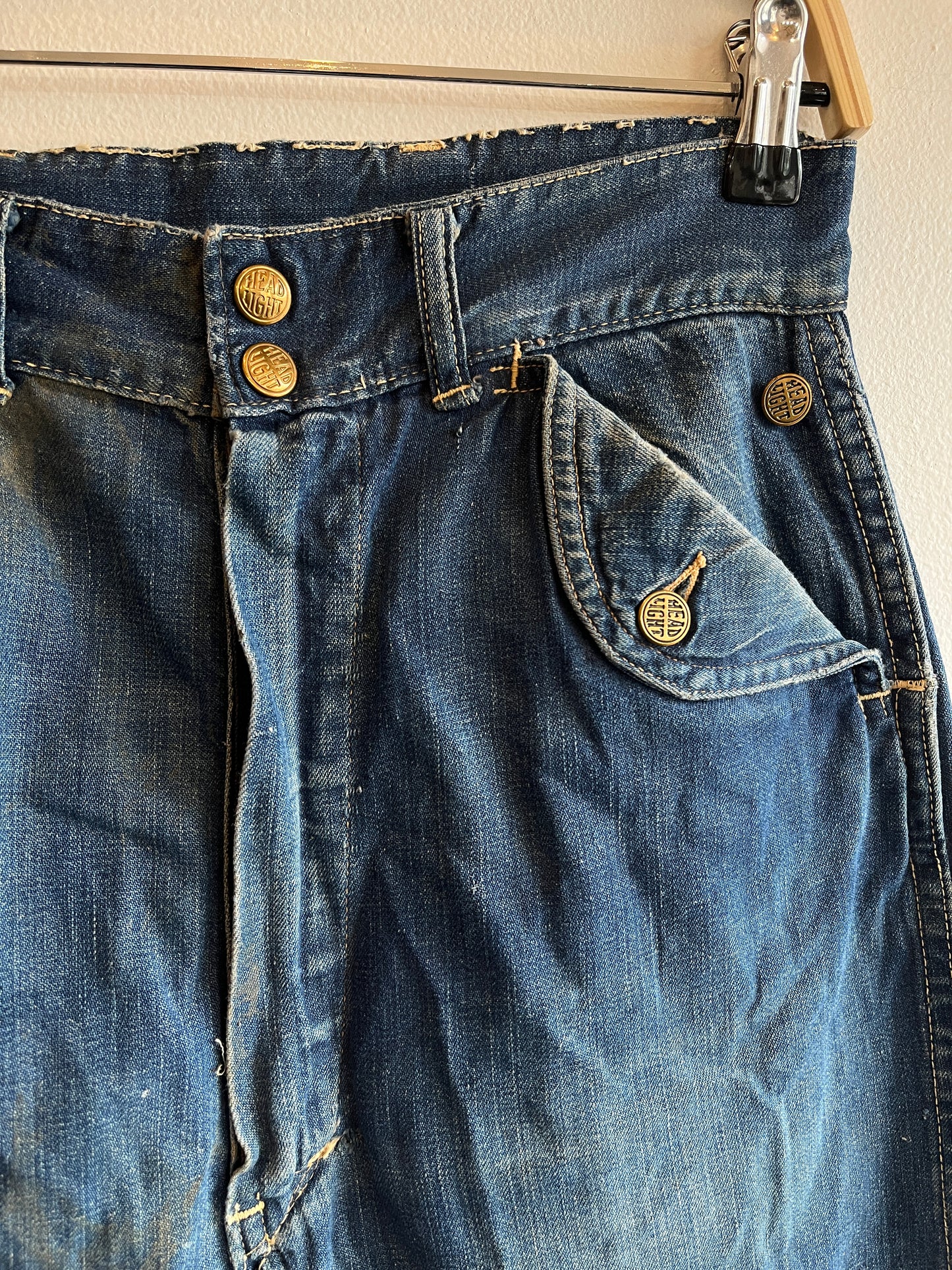 Vintage 1950’s Headlight “Headies” Denim Jeans - La Lovely Vintage 