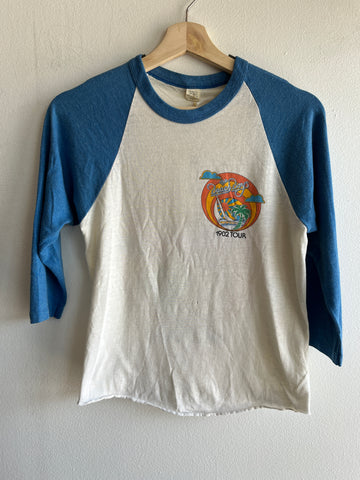 Vintage 1982 Beach Boys Tour Baseball T-Shirt