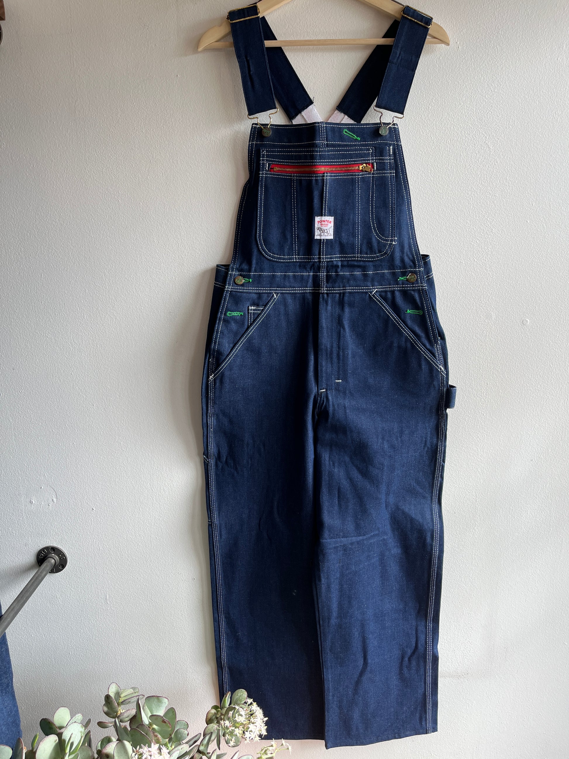 Vintage 1970’s Deadstock Pointer Denim Overalls - La Lovely Vintage 