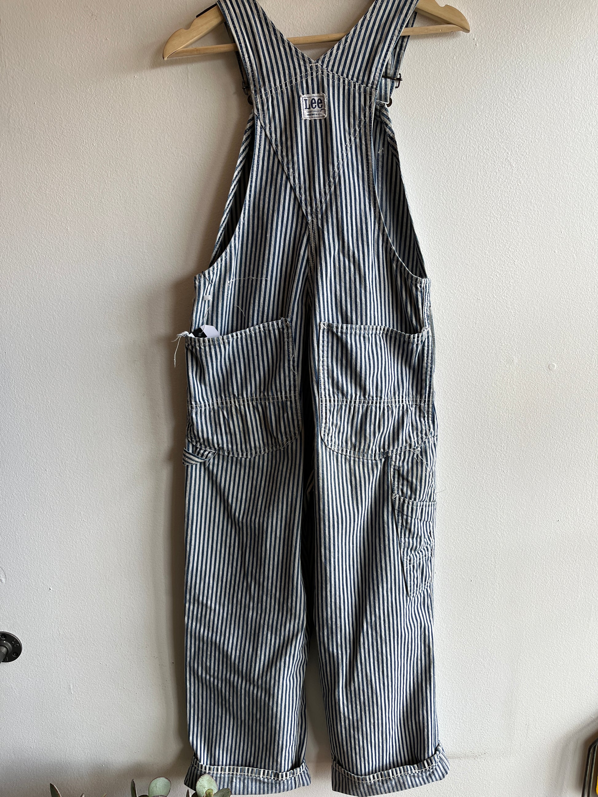 Vintage 1960’s Hickory Stripe Lee Overalls - La Lovely Vintage 