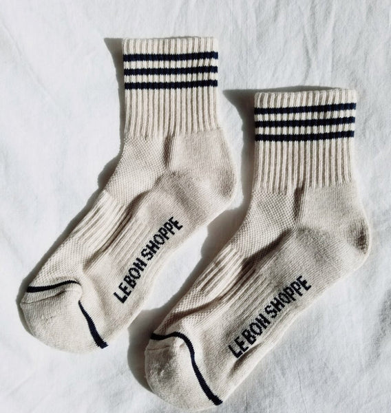 Le Bon Shoppe -Boyfriends Socks - La Lovely Vintage 