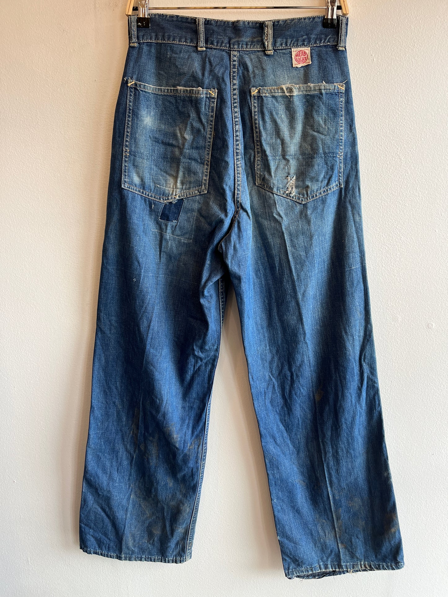 Vintage 1950’s Headlight “Headies” Denim Jeans - La Lovely Vintage 