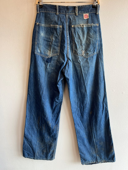 Vintage 1950’s Headlight “Headies” Denim Jeans - La Lovely Vintage 