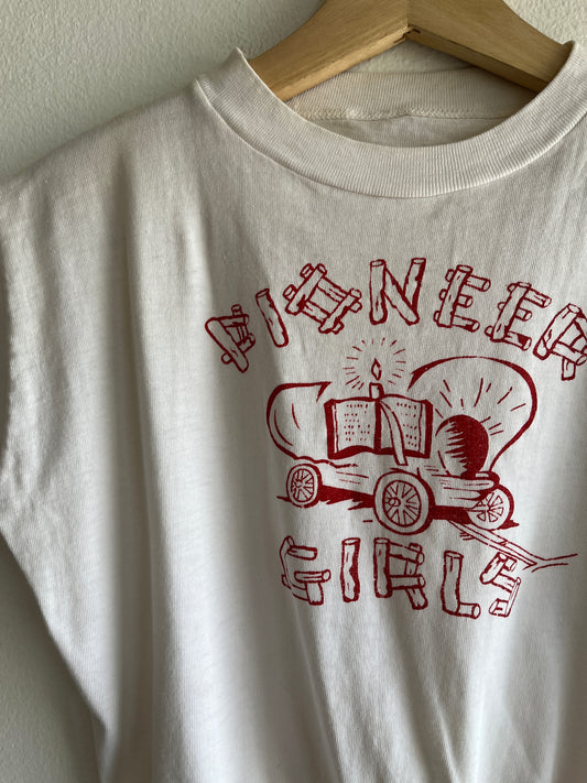 Vintage 1950’s Pioneer Girls T-Shirt - La Lovely Vintage 