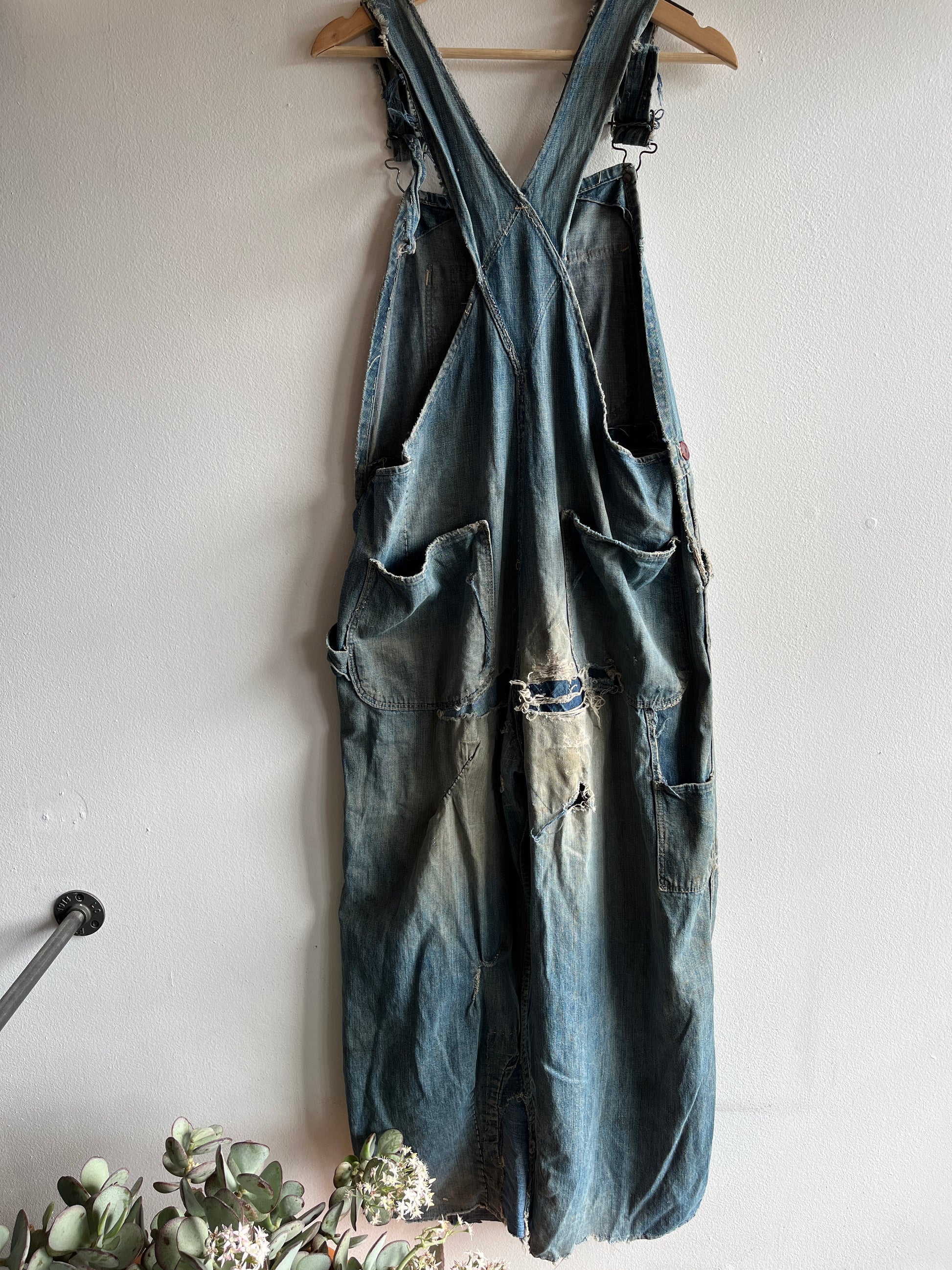 Vintage 1940’s Workmaster Selvedge Denim Overalls - La Lovely Vintage 