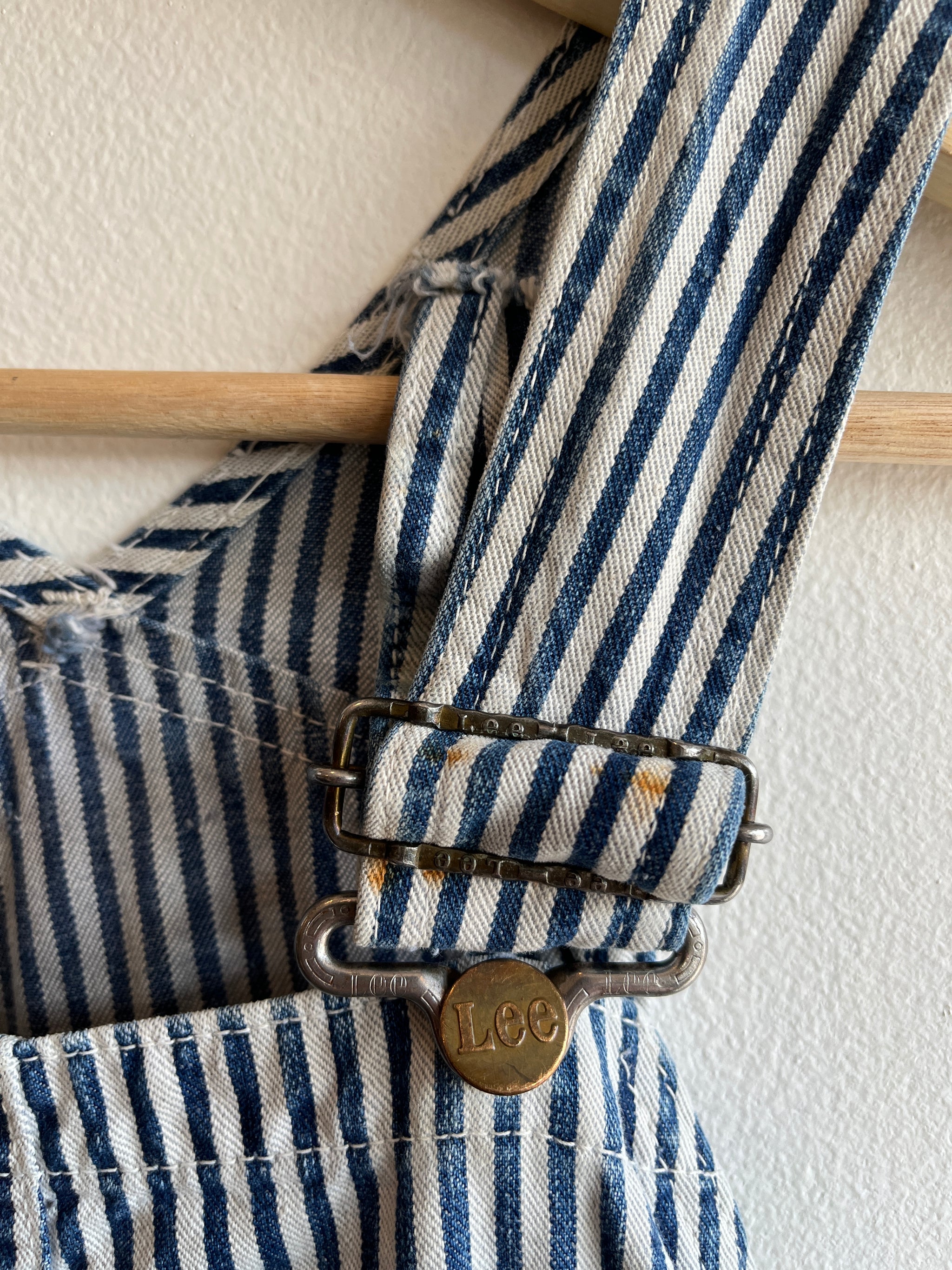 Vintage 1960's Hickory Stripe Lee Overalls – La Lovely Vintage