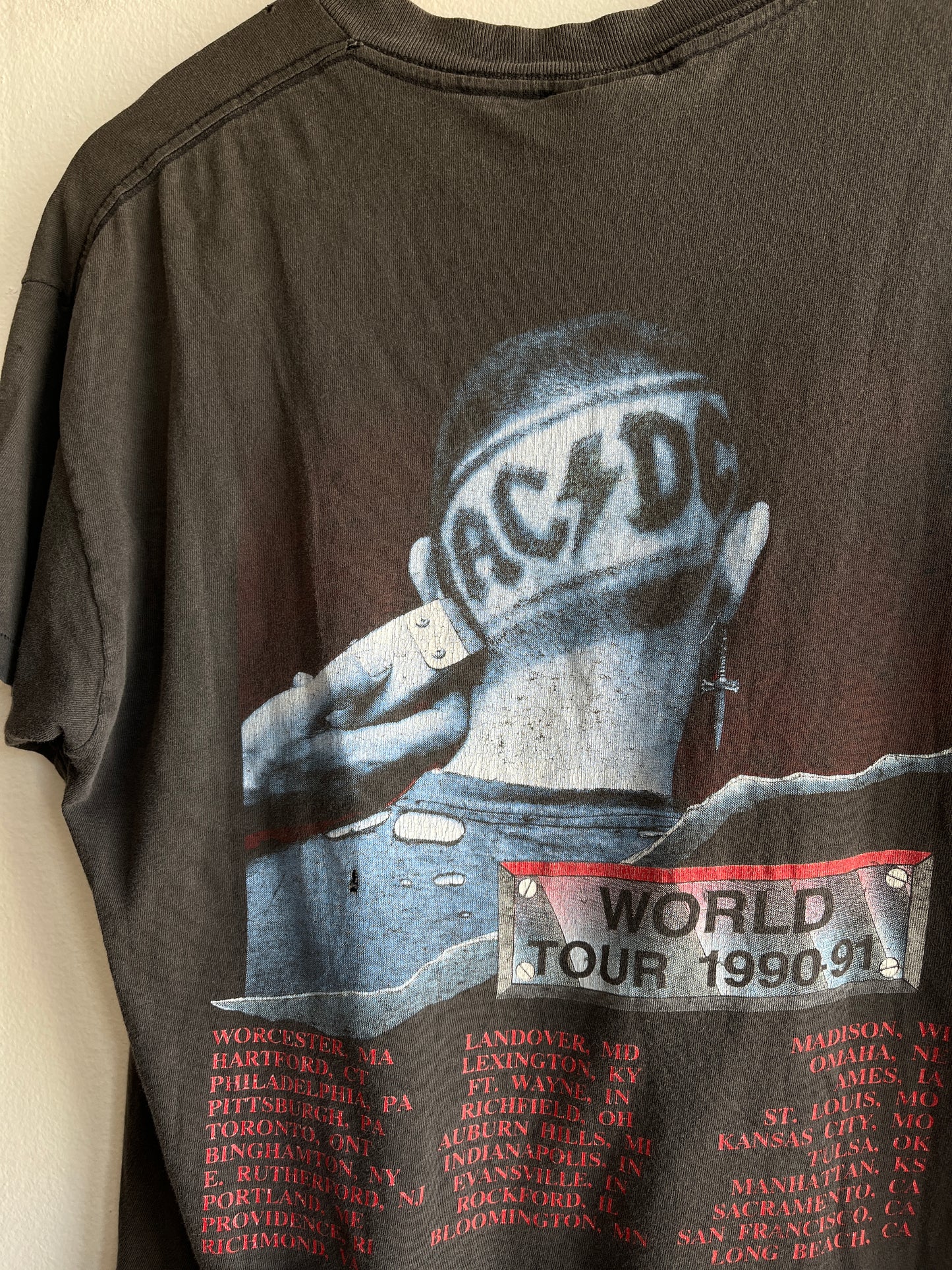 Vintage 1990 AC/DC “Razor’s Edge” Tour T-Shirt