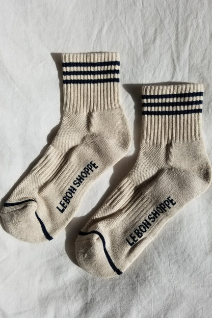 Le Bon Shoppe -Boyfriend Socks - La Lovely Vintage 