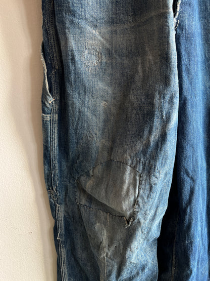 Vintage 1930/40’s Super Big Mac Denim Overalls - La Lovely Vintage 