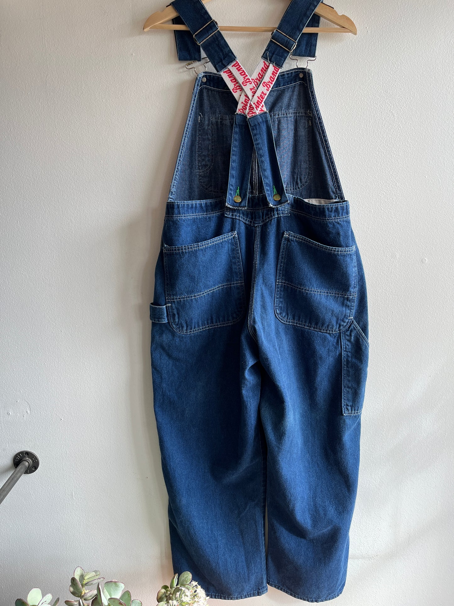 Vintage 1970’s Pointer Lowback Denim Overalls - La Lovely Vintage 