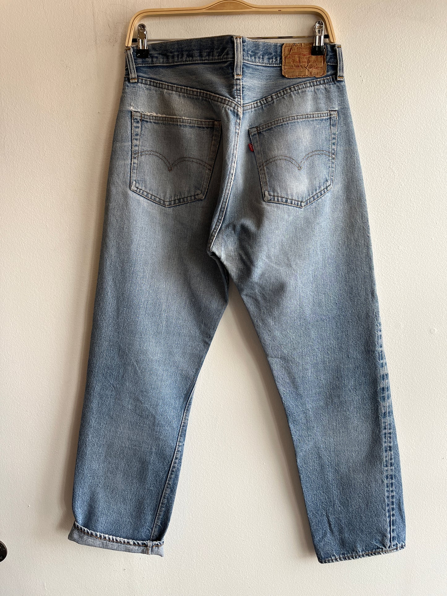 Vintage 1970’s Levi’s 501 Selvedge Denim Jeans - La Lovely Vintage 