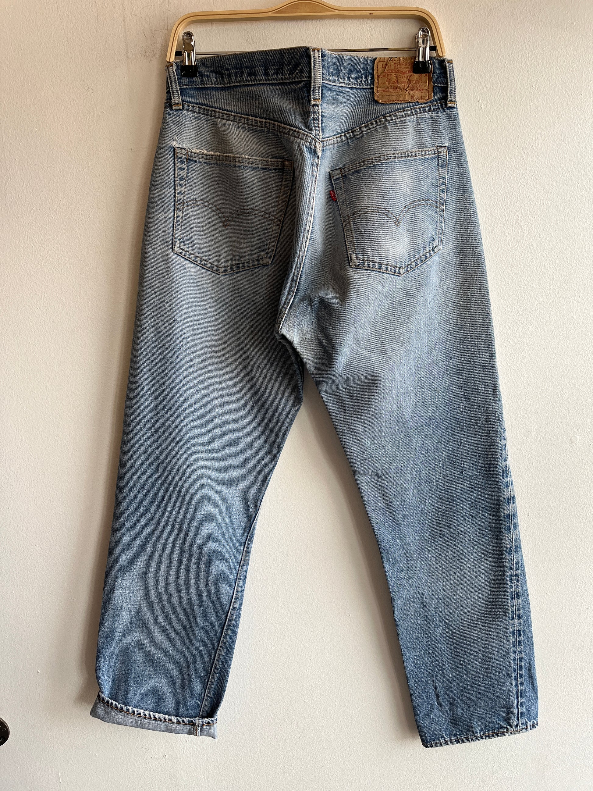 Vintage 1970’s Levi’s 501 Selvedge Denim Jeans - La Lovely Vintage 