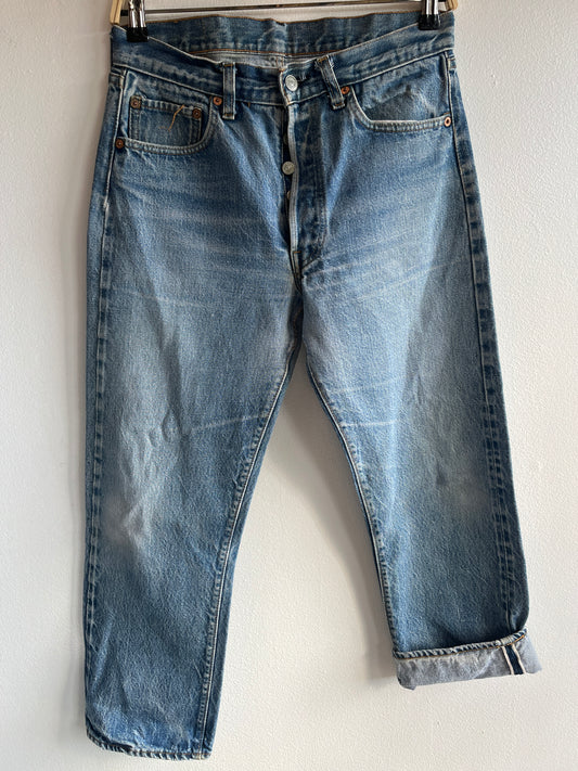 Vintage 1980’s Levi’s 501 Selvedge Denim Jeans - La Lovely Vintage 