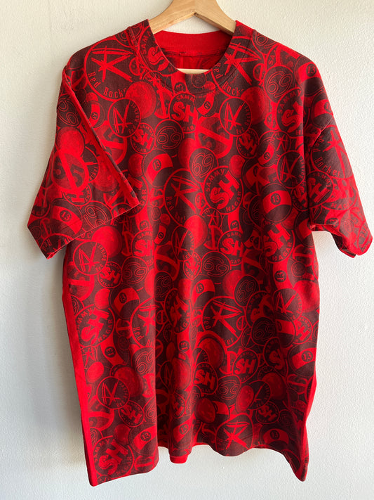 Vintage 1990’s Sammy Hagar All Over Print T-Shirt
