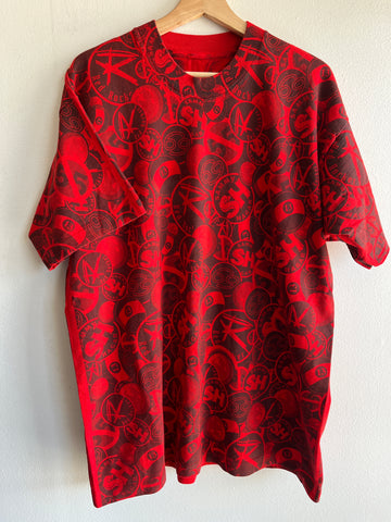 Vintage 1990’s Sammy Hagar All Over Print T-Shirt