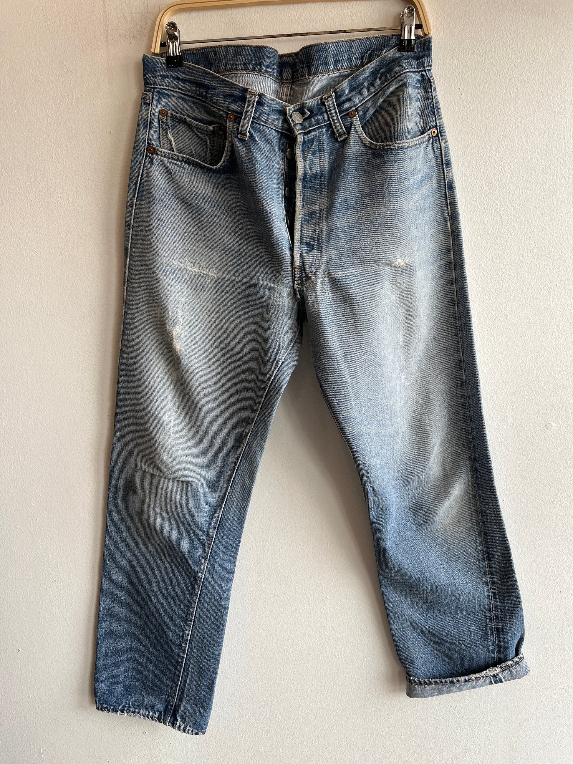 Vintage 1970’s Levi’s 501 Selvedge Denim Jeans - La Lovely Vintage 